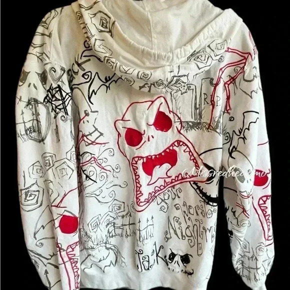 ~Disney~ Skellington Sweatshirt - Small - Picture 5 of 7